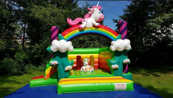 Hüpfburg Einhorn – Bild 2